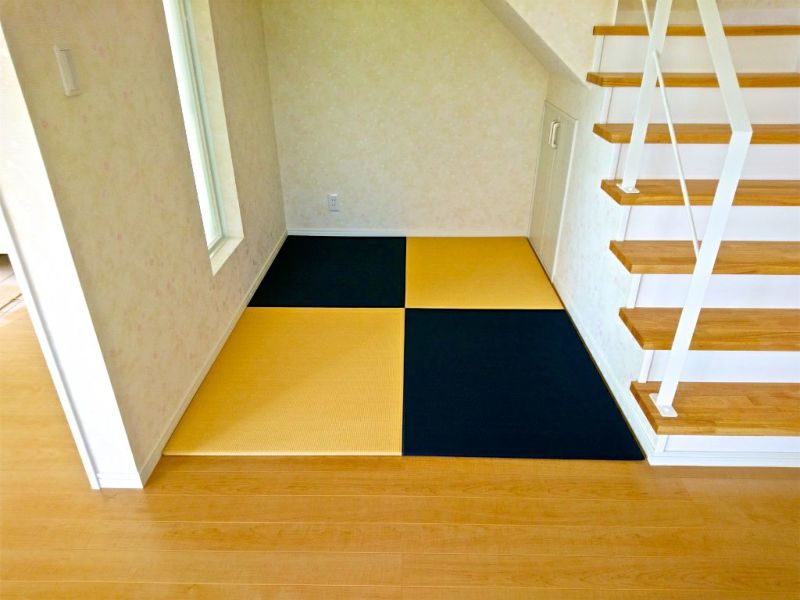 2色使った置き畳の事例