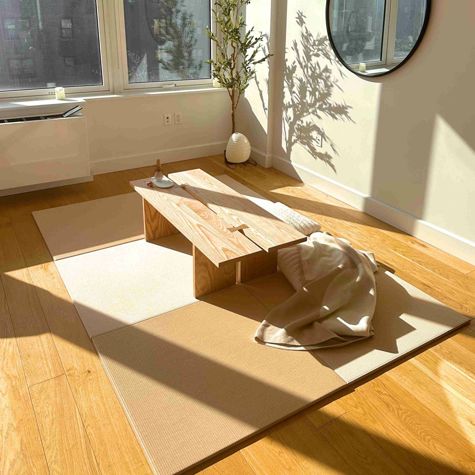 ニューヨークで使用されている白茶色