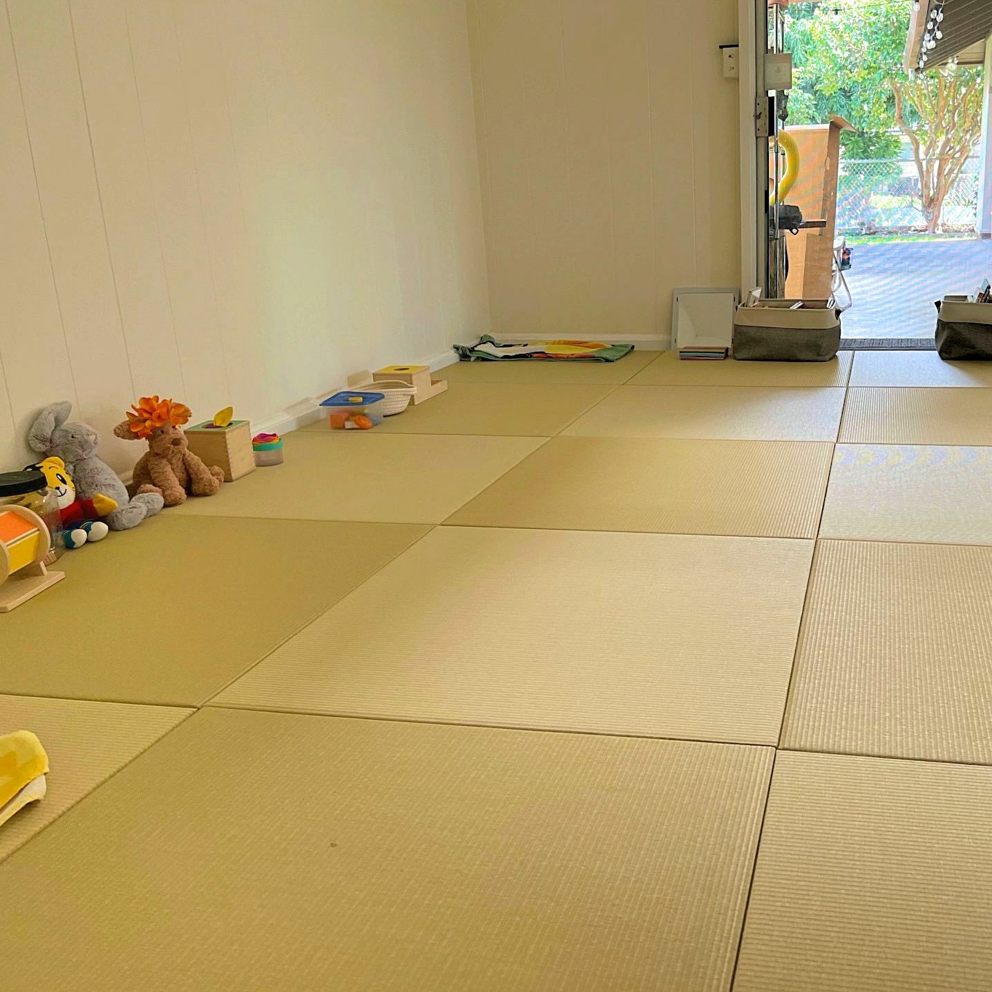 若草色　清流（和紙表）フローリング用置き畳 