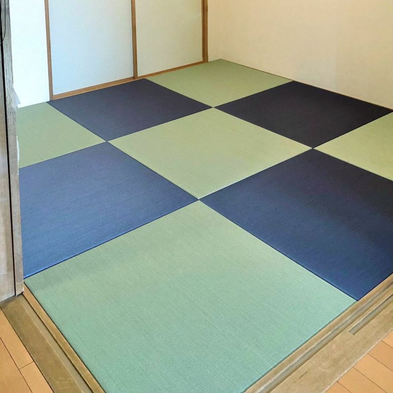 2色使った置き畳の例