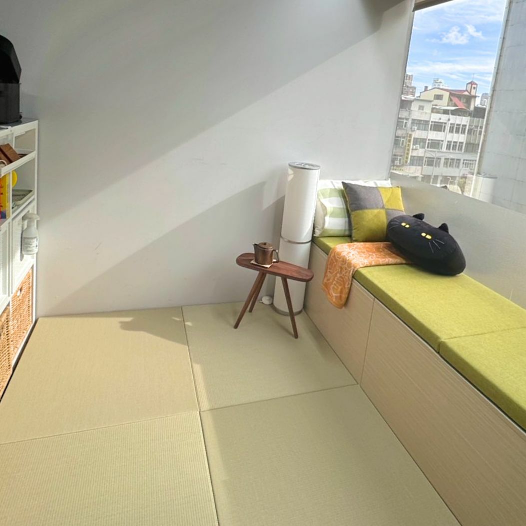 台湾で使用されたリーフグリーンの置き畳