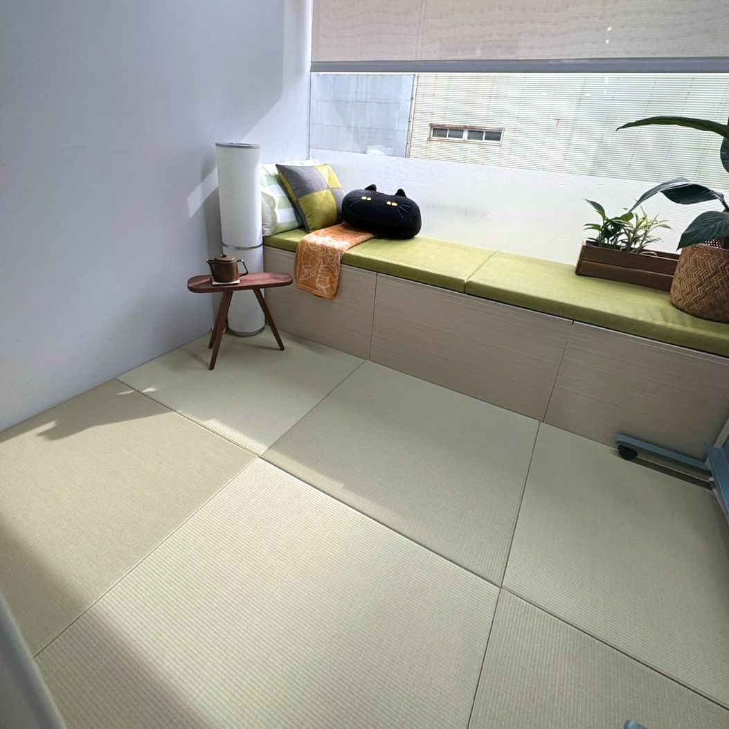 台湾のお客様　リーフグリーンの置き畳