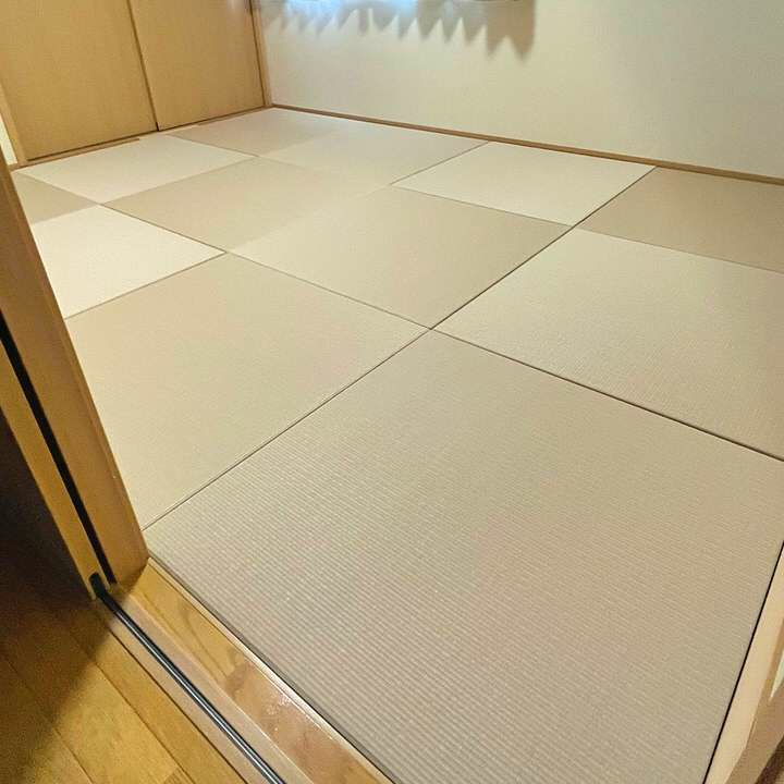 カクテルフィット17白茶色×灰桜色