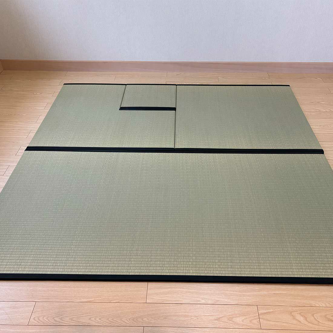 茶の湯たたみ] お稽古用（セット内容：丸畳1枚・炉畳半畳（炉の
